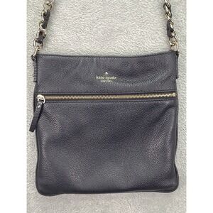 Kate Spade New York Pebbled Cow Leather Crossbody Purse with Zipper‎ Closure